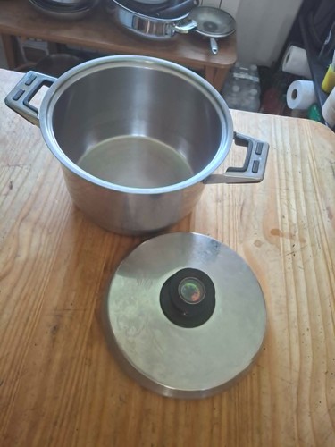 Faitout inox couvercle - inox,