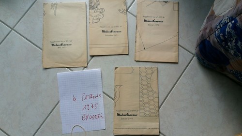 1975 lot patrons - patrons, couture