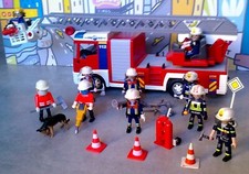 Lot playmobil Camion pompier