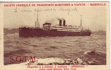 CPA 13 Paquebot MENDOZA de la