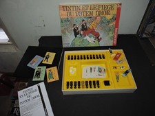 TINTIN ET LE PIEGE DU TOTEM DHOR Jeu de société NATHAN COMPLET Bon état