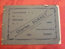 Catalogue ancien des moulages de Charles Bonnet Mouleur Editeur Paris vers 1900