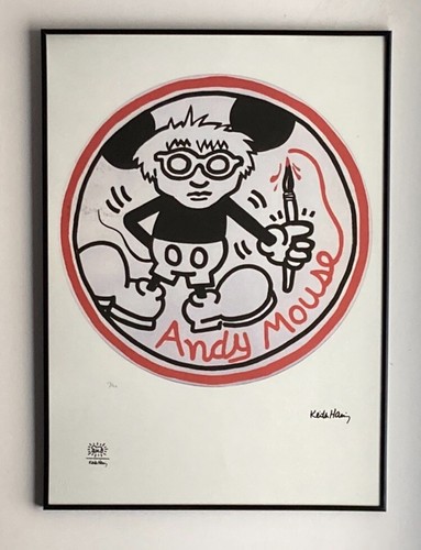 Lithographie keith haring - lithographie,