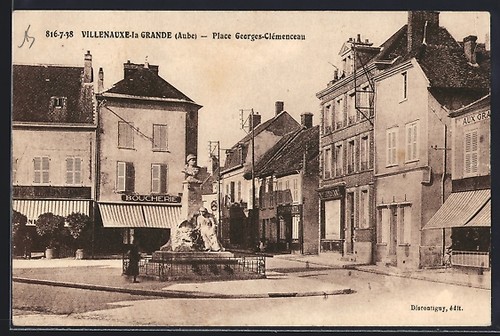 Cpa villenauxe grande - cpa, villenauxe-la-grande