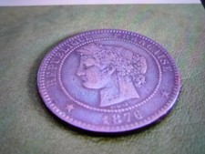 10 CENTIMES CERES 1876 K
