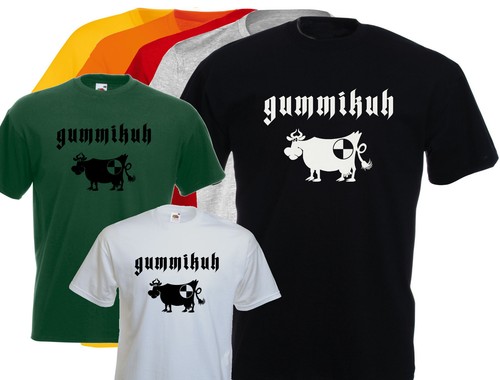 Shirt gummikuh flat - t-shirt,