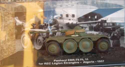 Die cast tank panhard - tank, ebr-75