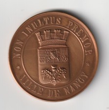 Médaille en Bronze Ville de NANCY Conservatoire de Musique 2eme Prix Piano 1896
