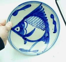 Assiette Chine décor poisson