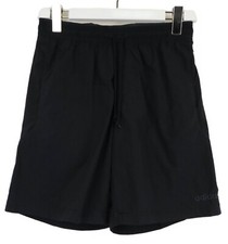 Adidas Maillot de Bain Homme Taille S Élastique Cordon Logo Doublé Noir Short