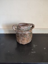 Vase en céramique signé