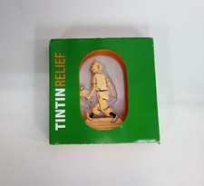 tintin au bouquet relief