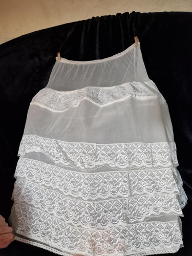 Jupon ancien tulle et - en,