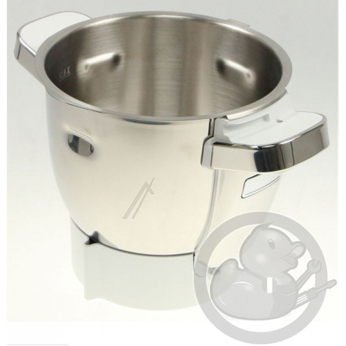 Bol inox blanc robot companion