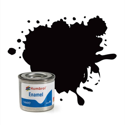 Humbrol noir mat - -, black