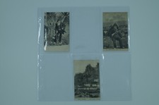 LOT 10 FEUILLES TRANSPARENTES POUR CPA 6 CASES RECTO VERTICALES