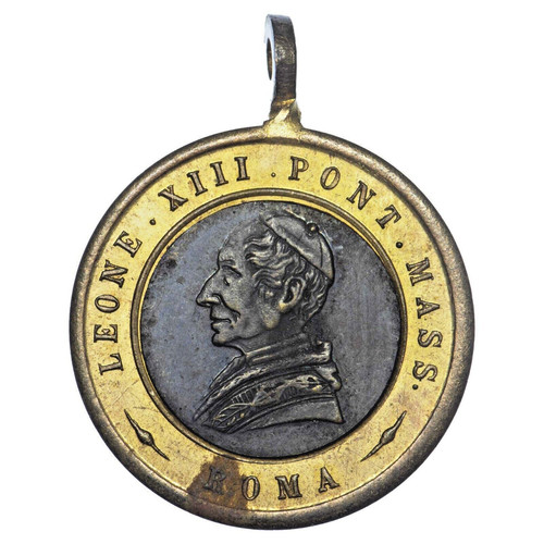 Vatican médaille 1887 pape - vatican,