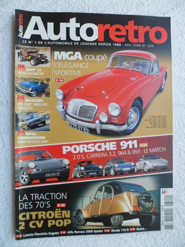 Auto retro 320 2008 mga - auto, n°320