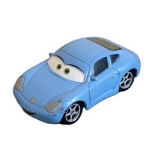 Disney Cars SALLY Porsche 911 Carrera Voiture Métal 1/55 Bon État Pixar Avocate