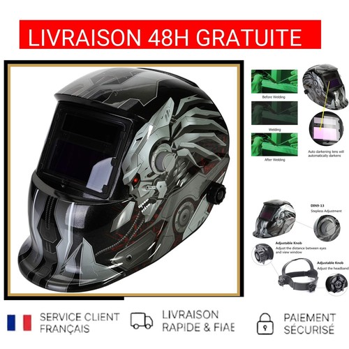 Casque soudure automatique lcd - soudure,