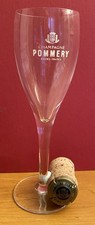 POMMERY - Flûte à Champagne en verre avec inscription de la marque