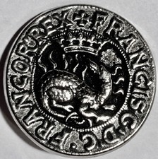 BOUTON DE LIVRÉE ancien à