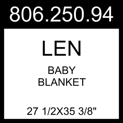 Ikea len baby blanket - len,