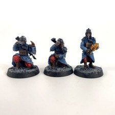 x3 Kried Death Korps of Krieg Artillerie Crew Résine - finecast Warhammer 40K | 