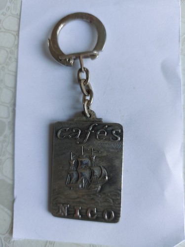 Porte cles métal cafe nico - porte-cles,