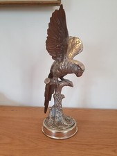 Perroquet bronze argenté - ,,