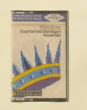 ROBERT JOHNSSON KING OF THE DELTA BLUES SING  K7 TAPE sous blister new sealed c4