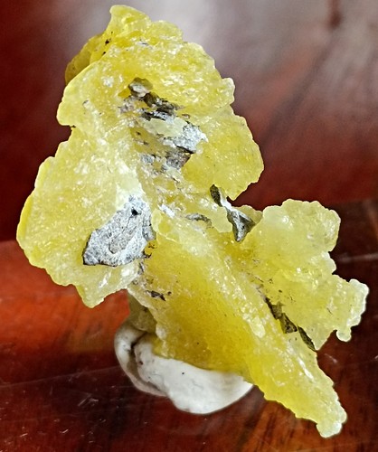 Cristal brucite jaune - cristal,