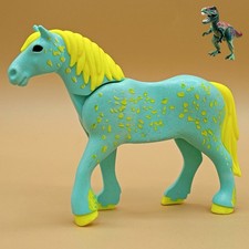 Playmobil cheval de fée-bleu