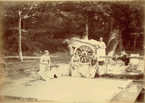 France landes circa 1880 - landes,