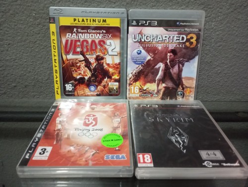 Lot jeux ps3 uncharted 3 - jeux,