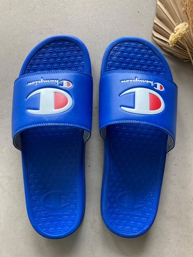 Mules champion homme bleues - mules,