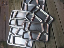 5 pcs Vintage Compartment Food