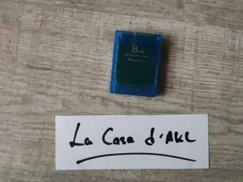 Carte mémoire bleue - , 8