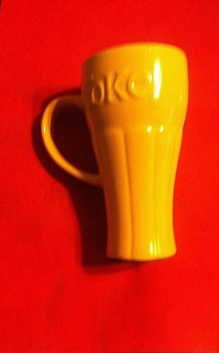 Coca cola 8oz yellow and - coca, 8oz.