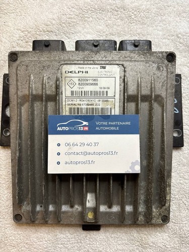 Calculateur moteur renault - calculateur,