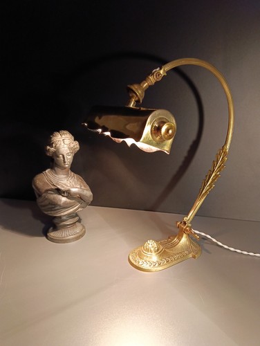 Lampe notaire art nouveau - art,