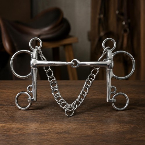 Mors pelham articulé - articulé, fini