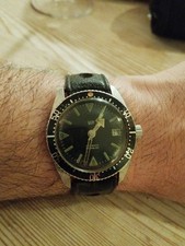 Montre Witt Skin Diver Vintage Plongée Automatique Acier Fonctionne