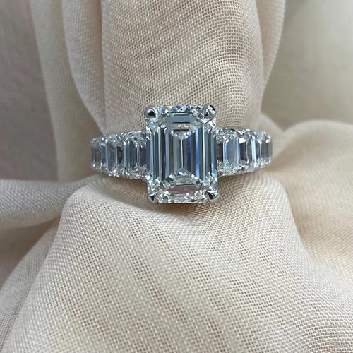 Bague solitaire diamant - bague, taille