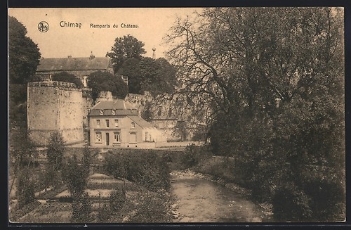 Cpa chimay remparts - cpa, du