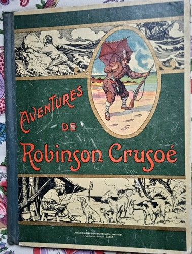 Aventures robinson crusoé - robinson,