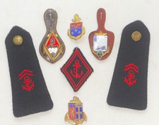 Lot insignes infanterie - insignes,