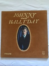 LP Johnny HALLYDAY- Johnny chante Hallyday-PHILIPS - BB 77.484 L - Original BIEM