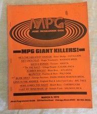 Vintage 1979 MUSIC PROGRAMMERS