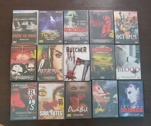 Lot dvd horreur films - lot, 26